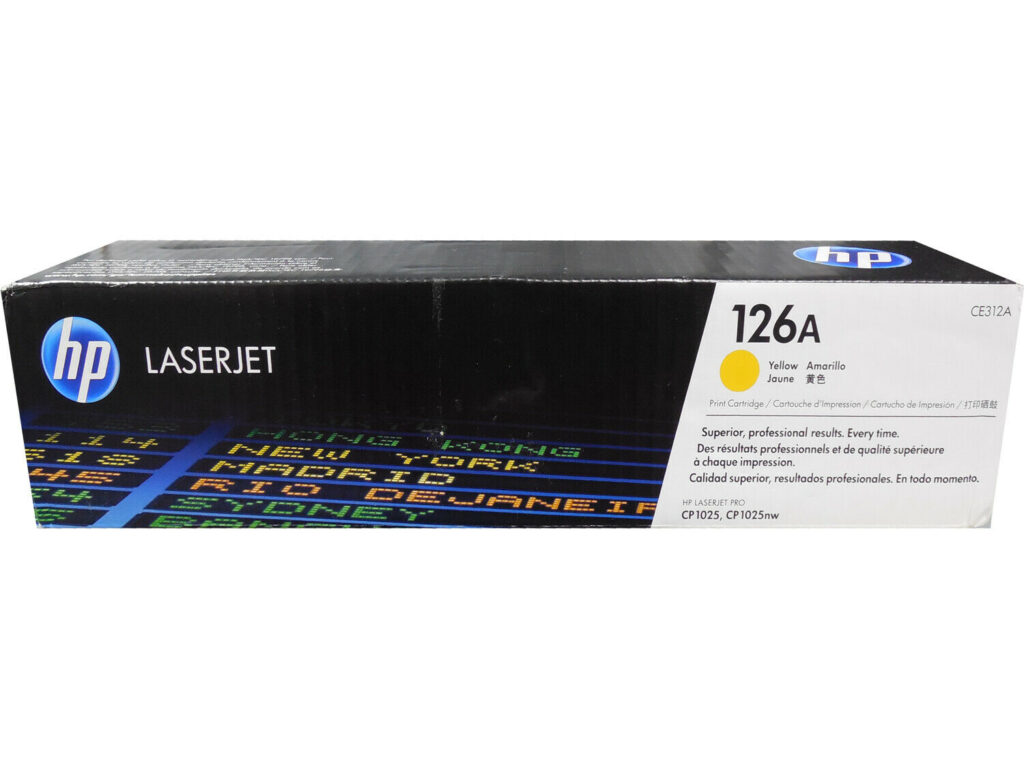 CE312A (126A) Yellow Toner Cartridge