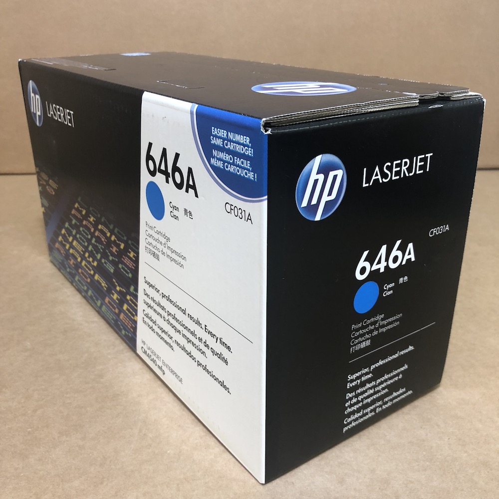 CF031A (646A) Cyan Toner Cartridge