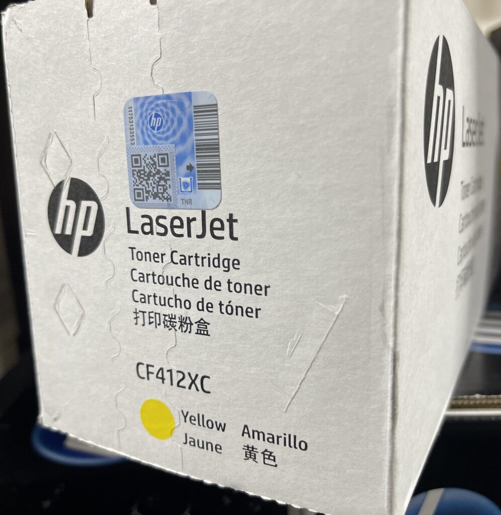 CF412XC (410X) Yellow High-Yield Toner Cartridge