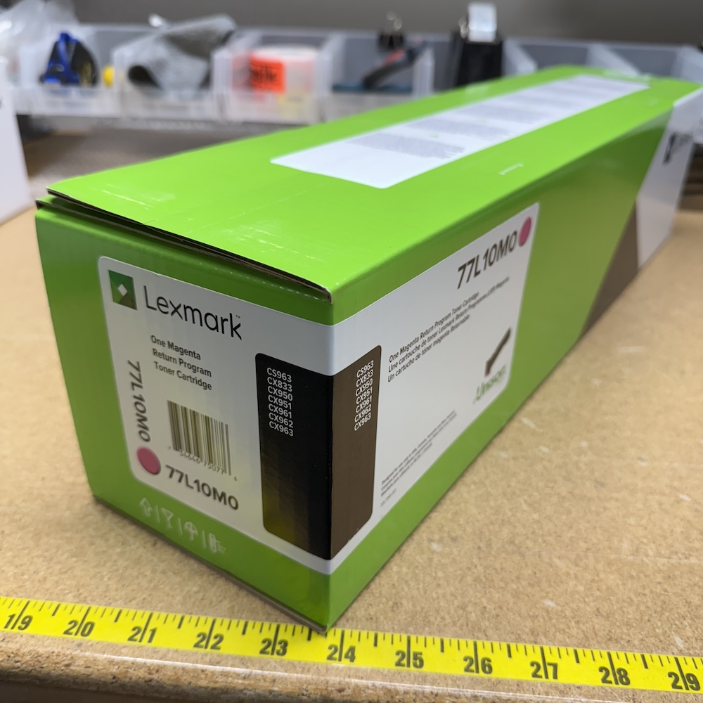 77L10Y0 Yellow Toner Cartridge