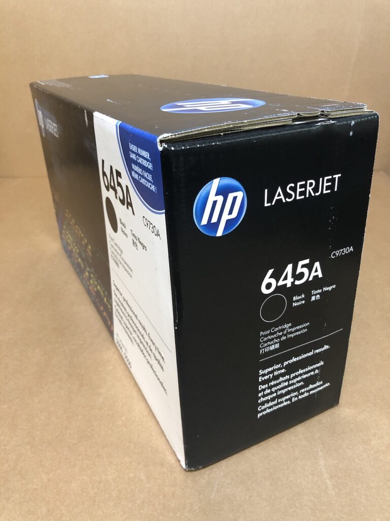C9730A (645A) Black Toner Cartridge
