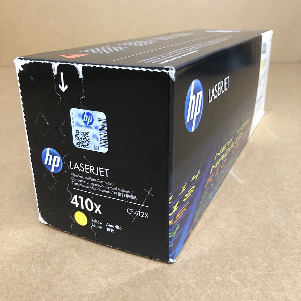 CF412X (410X) Yellow High-Yield Toner