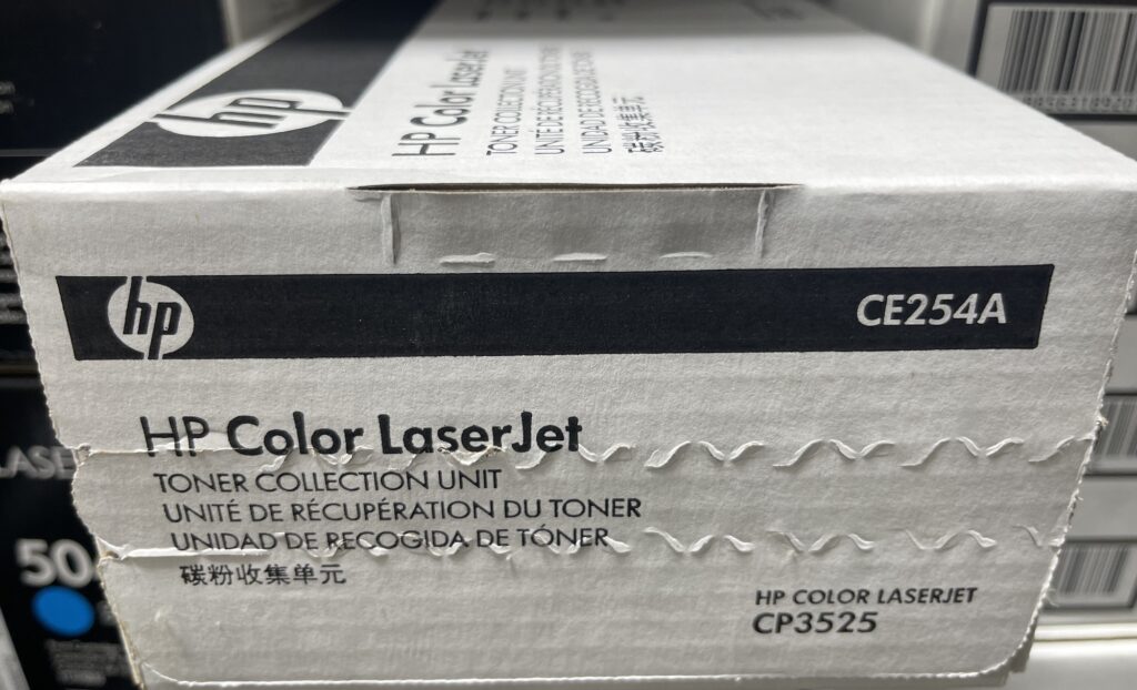 CE254A (504A)  Waste Toner Bottle