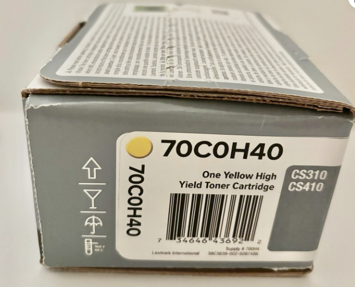 70C0H40 (700H4) Yellow High-Yield Toner