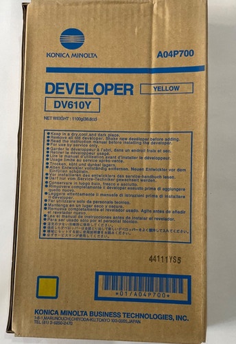 DV610Y (A04P700) Yellow Developer