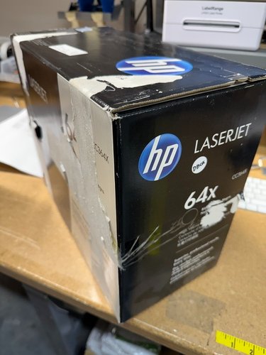 CC364X (64X) Black High-Yield Toner Cartridge