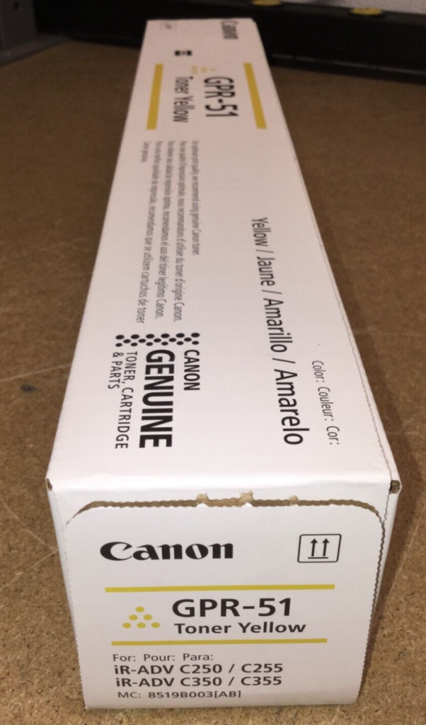 GPR51 (8519B003) Yellow Toner Cartridge