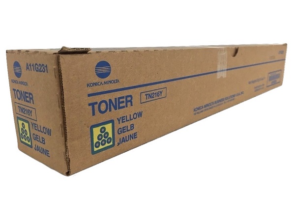 TN216Y (A11G231) Yellow Toner Cartridge