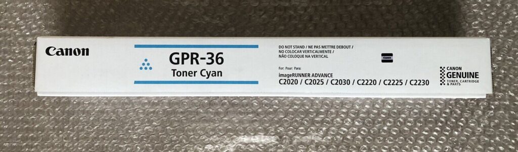 GPR36 (3783B003) Cyan Toner Cartridge