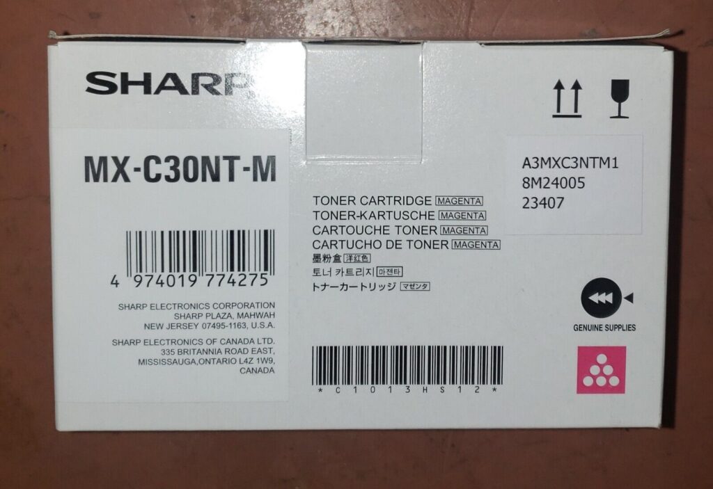 MX-C30NT-M Magenta Toner Cartridge