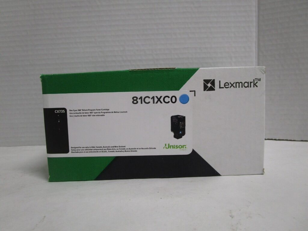 81C1XC0 Cyan Toner