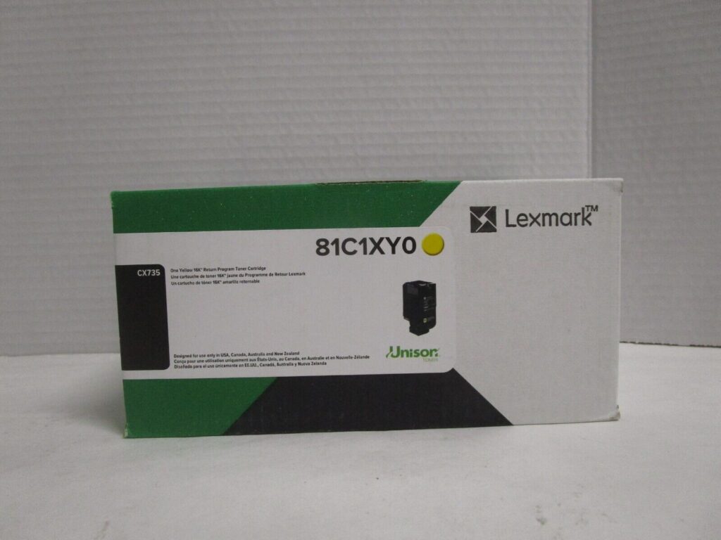 81C1XY0 Yellow Toner
