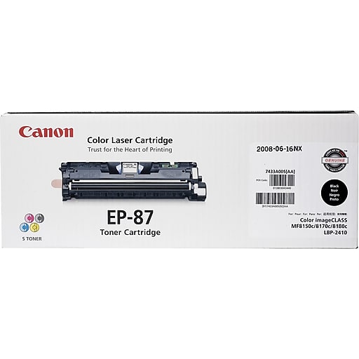 ‘-EP87 (7433A005) Black Toner Cartridge