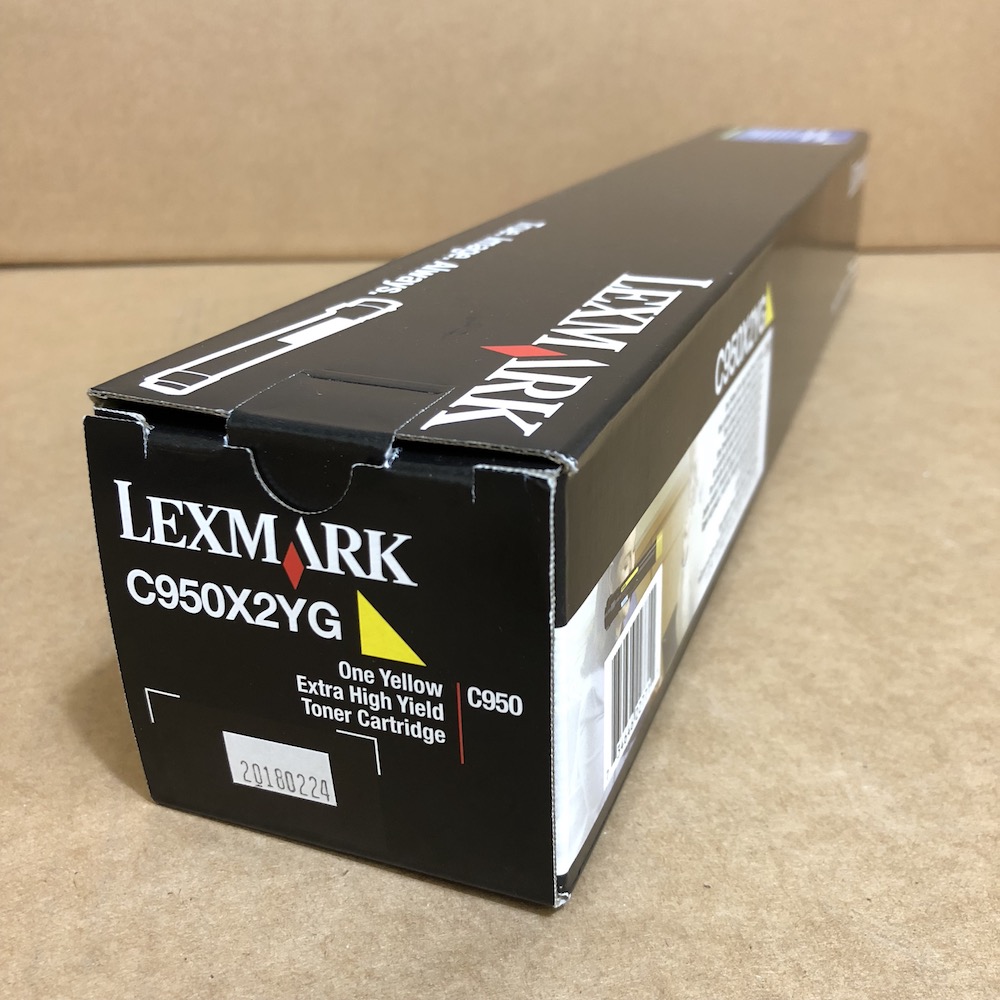 C950X2YG Yellow Extra High-Yield Toner