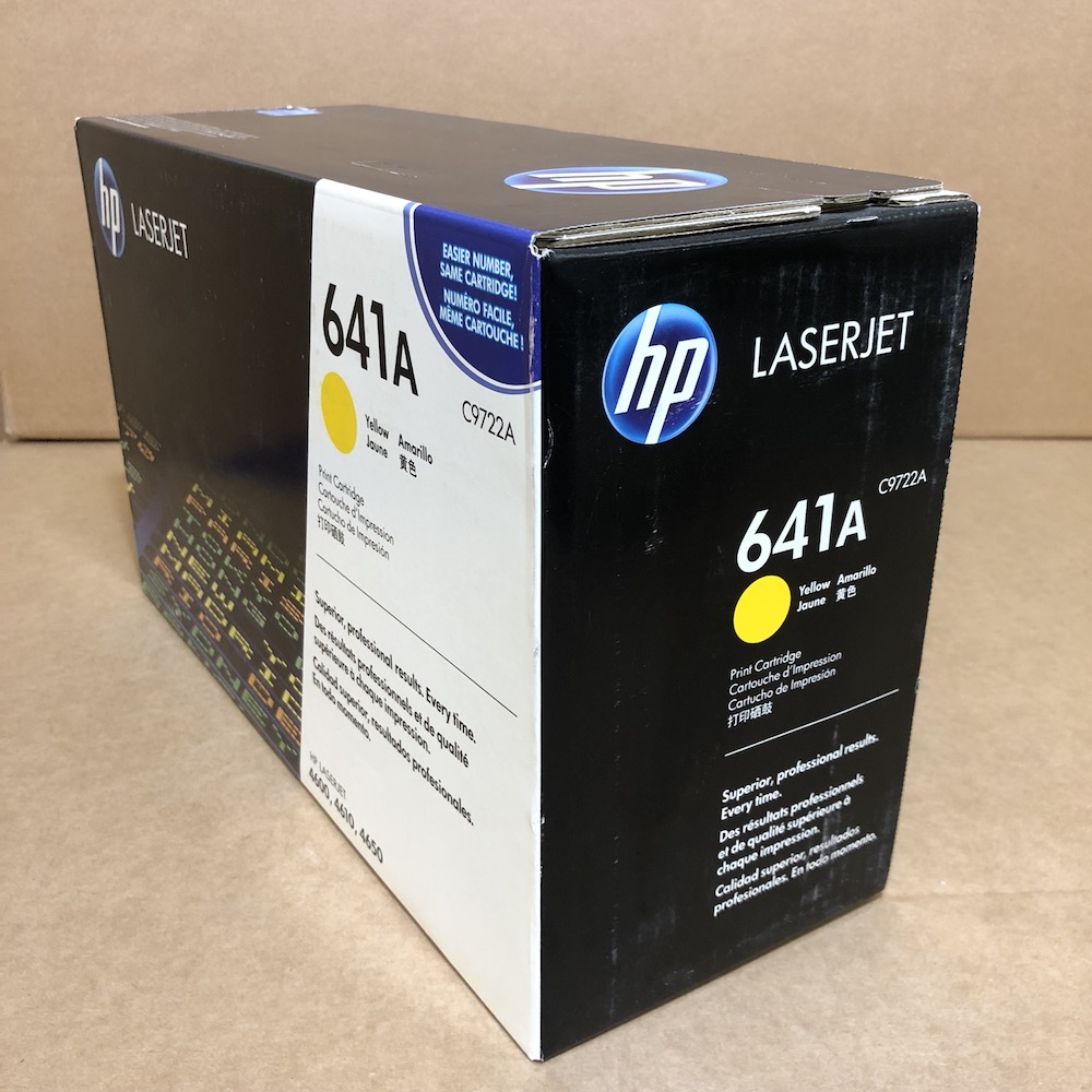 C9722A (641A) Yellow Toner Cartridge