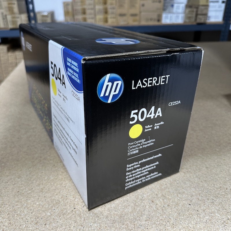 CE252A (504A) Yellow Toner Cartridge