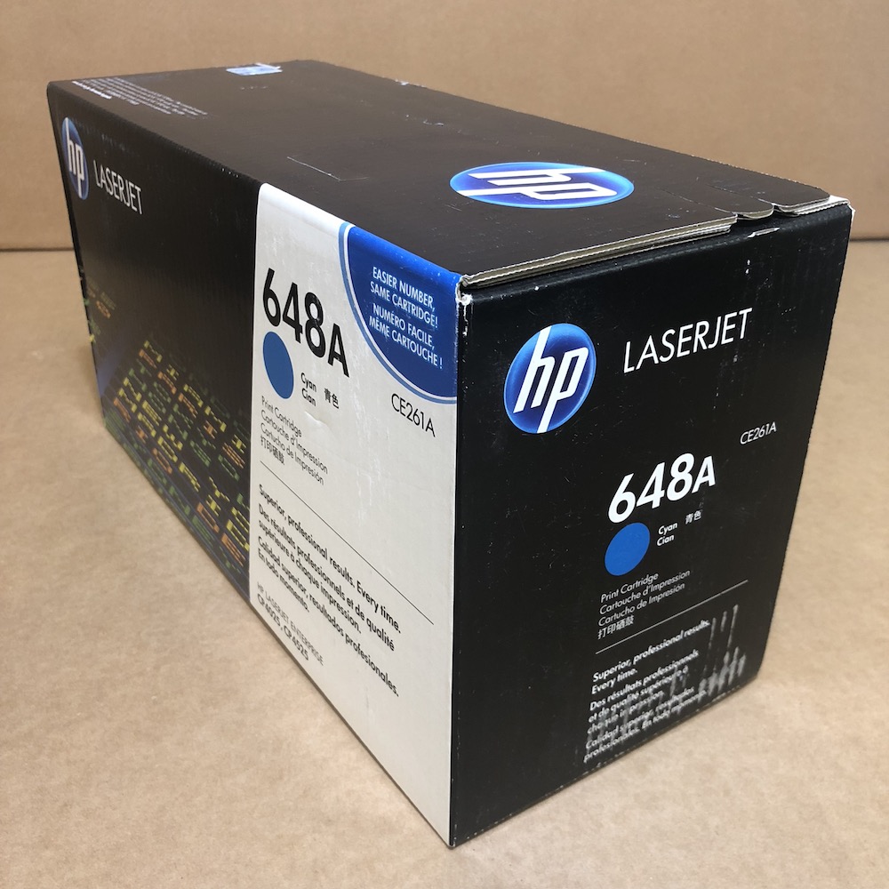CE261A (648A) Cyan Toner Cartridge
