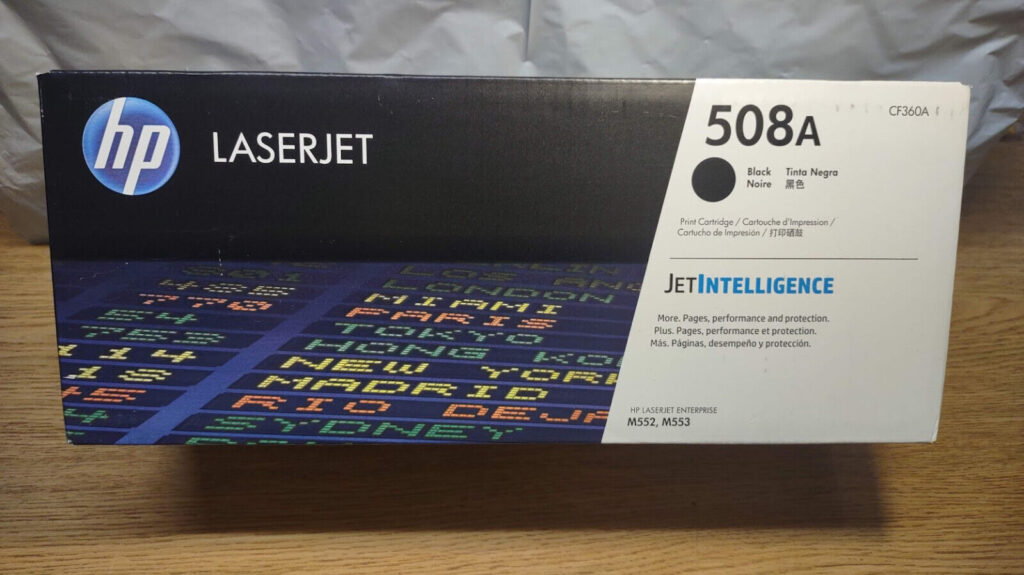 CF360A (508A) Black Toner Cartridge