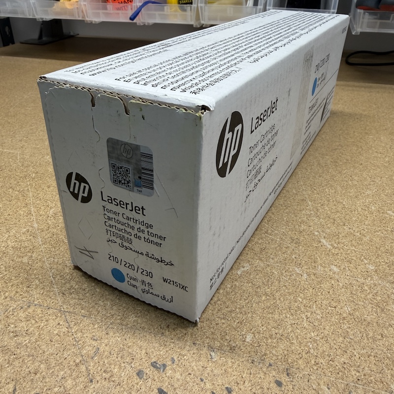 W2151XC (210X) Cyan High-Yield Toner