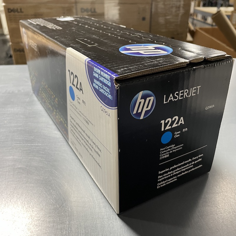 Q3961A (122A) Cyan High-Yield Toner Cartridge