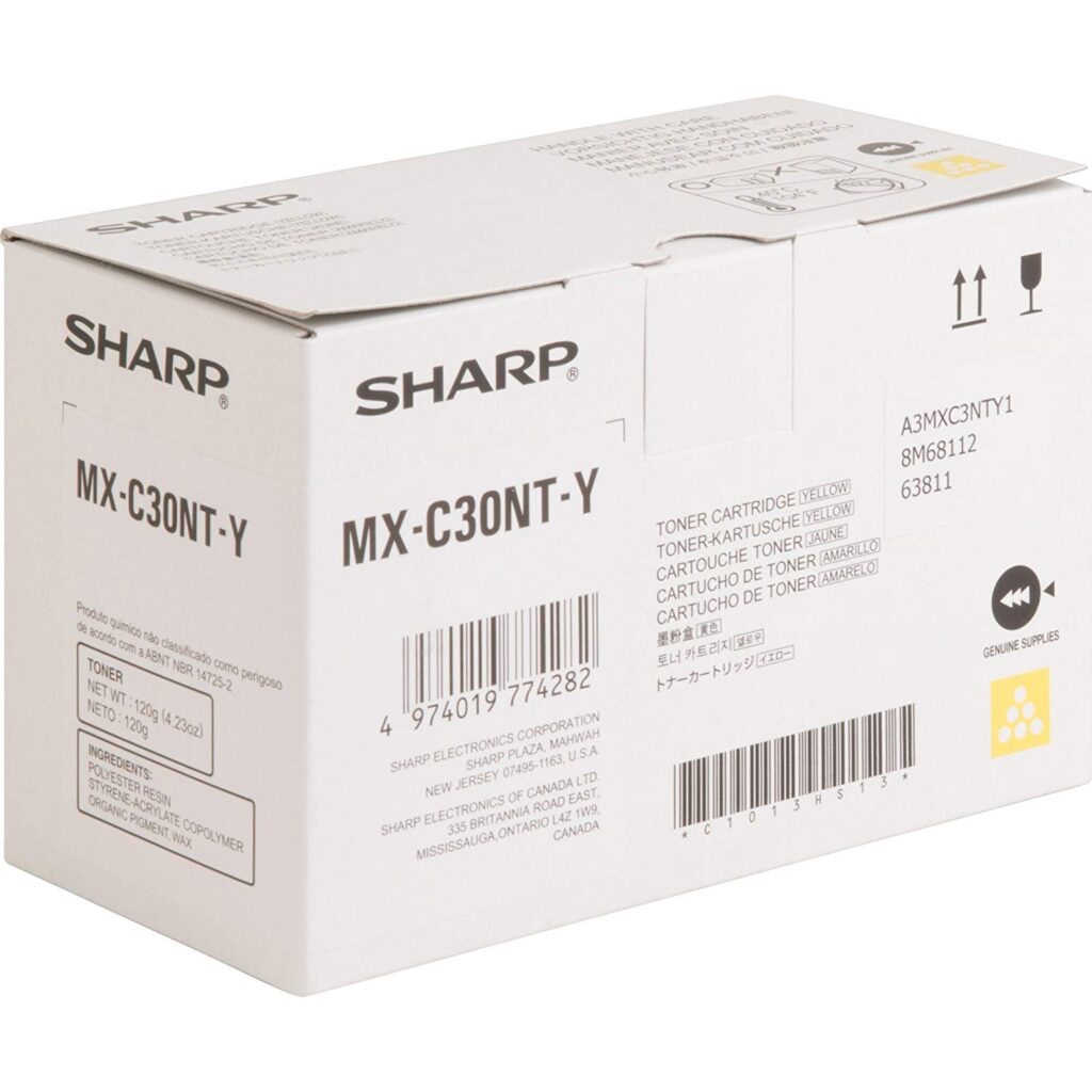 MX-C30NT-Y Yellow Toner Cartridge