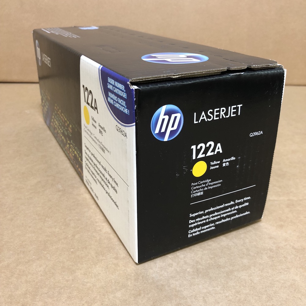 Q3962A (122A) Yellow High-Yield Toner Cartridge