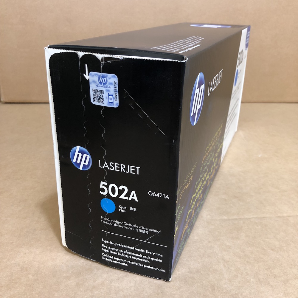 Q6471A (502A) Cyan Toner Cartridge