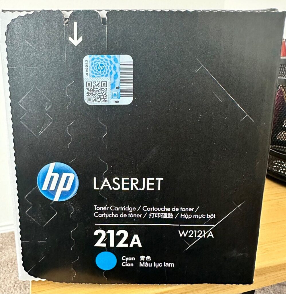 W2121A (212A) Cyan Toner