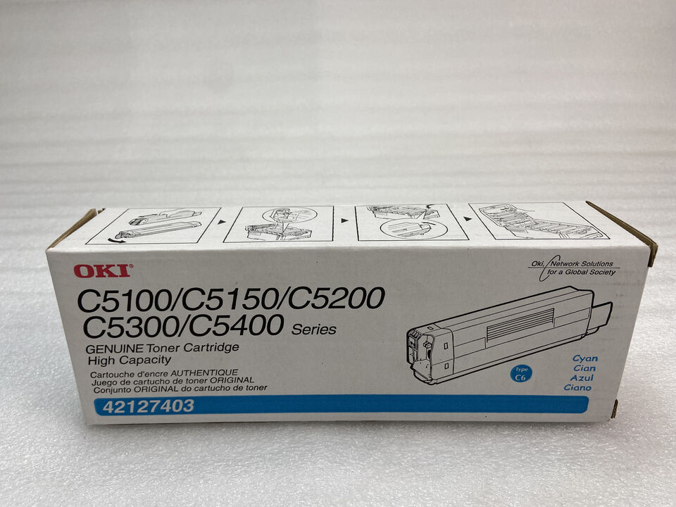 42127403 Cyan High Yield Toner