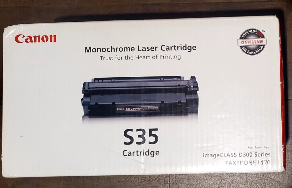 S35 (7833A001) Black Toner Cartridge