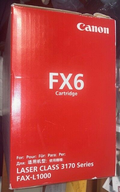 FX6 (1559A002) Black Toner Cartridge