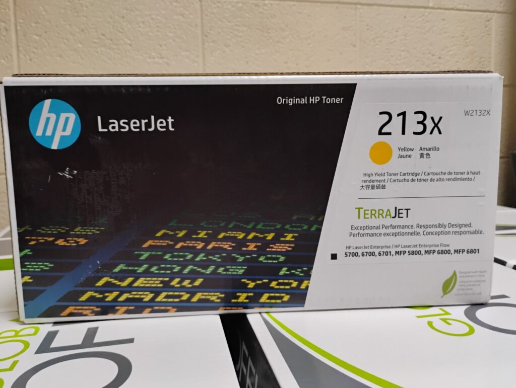 W2132X (213X) Yellow High-Yield Toner