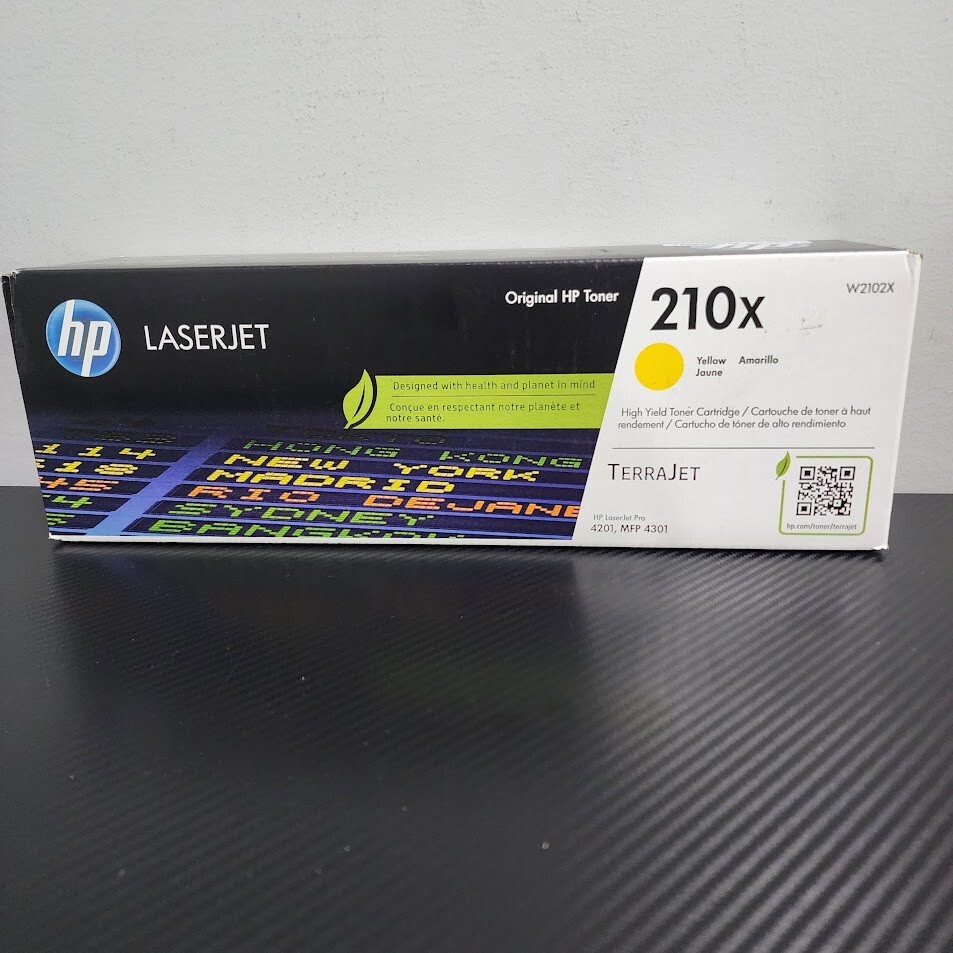 W2102X (210X) Yellow Toner Cartridge