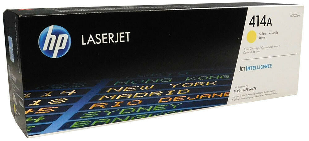 W2022A (414A) Yellow Toner Cartridge