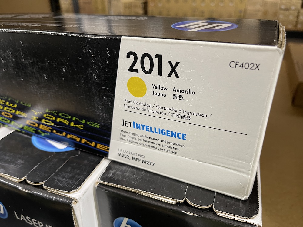 CF402X (201X) Yellow High-Yield Toner Cartridge