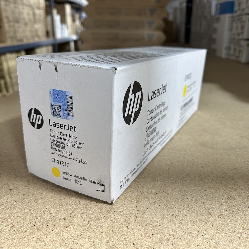 CF412JC High-Yield Yellow Toner