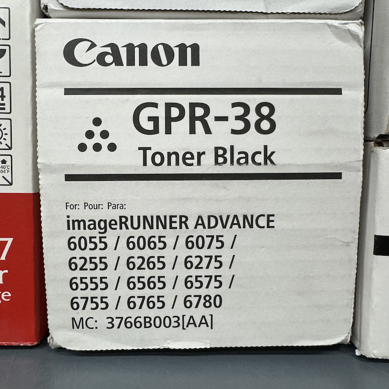 GPR38 (3766B003) Black Toner Cartridge