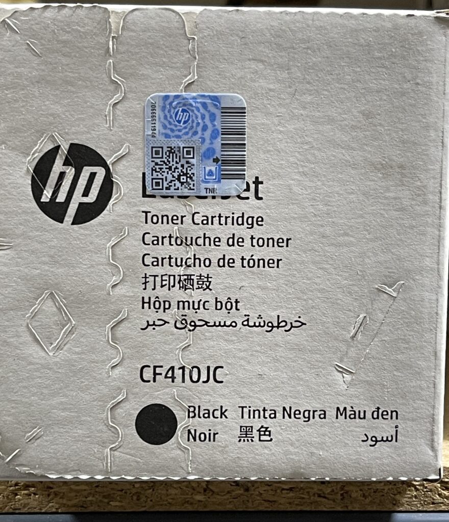 CF410JC Black High-Yield Toner