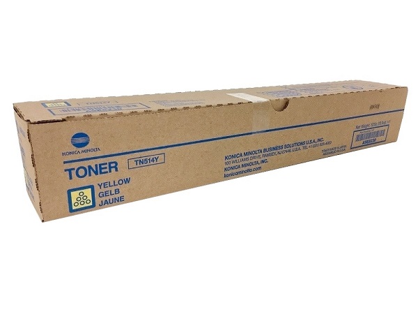 TN514Y (A9E8230) Yellow Toner Cartridge