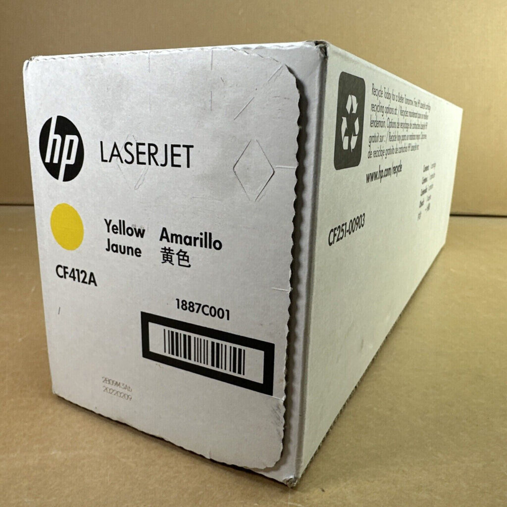 CF412AC (410A) Yellow Toner Cartridge