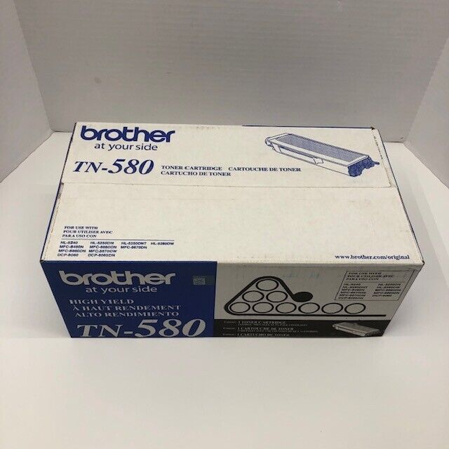 TN580 Black High-Yield Toner Cartridge