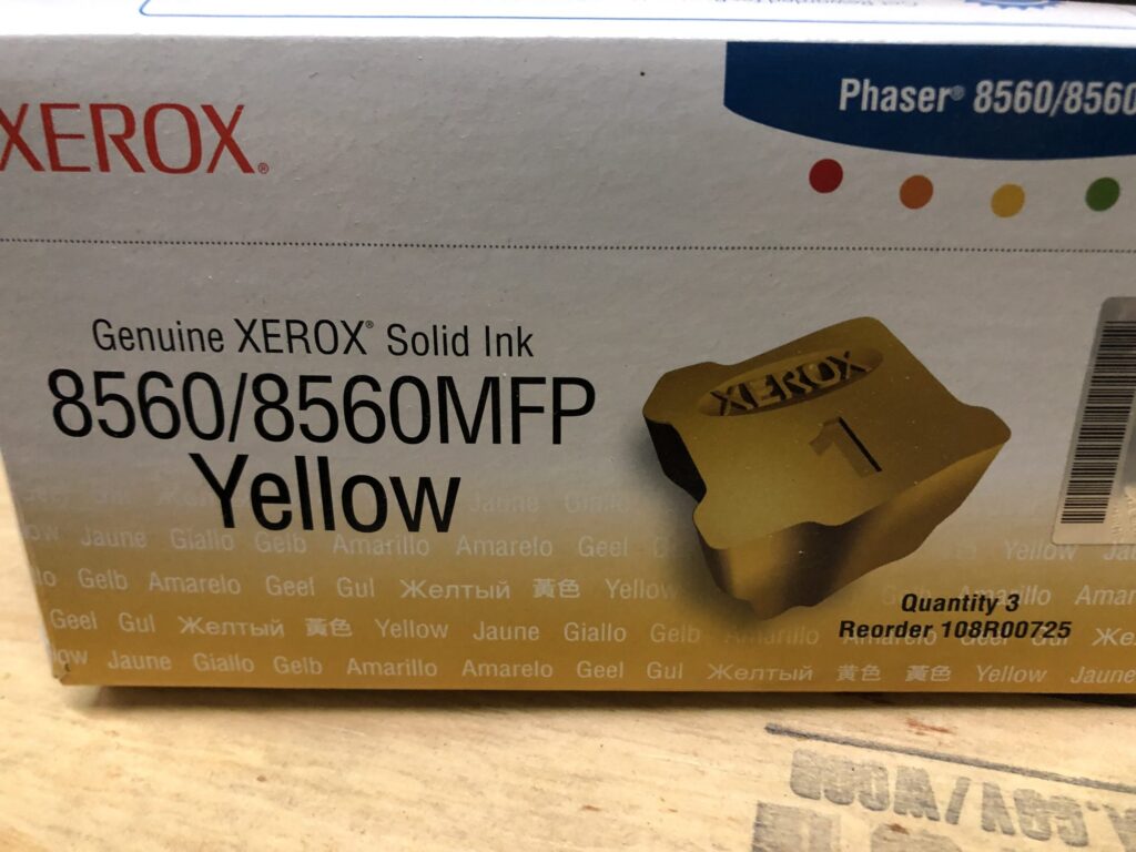 108R00725 (108R725) Yellow Ink