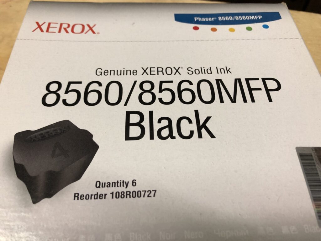 108R00727 (108R727) Black Ink