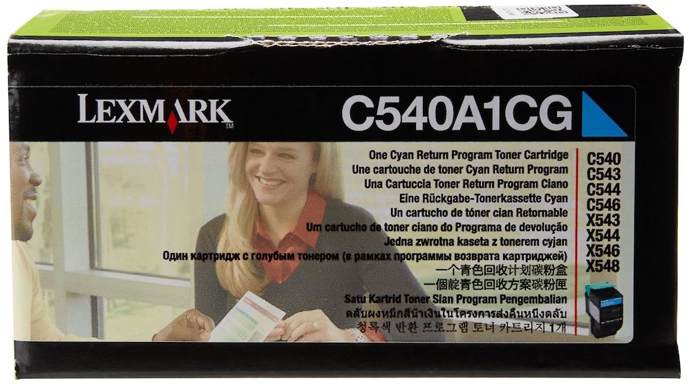 C540A1CG Cyan Toner Cartridge