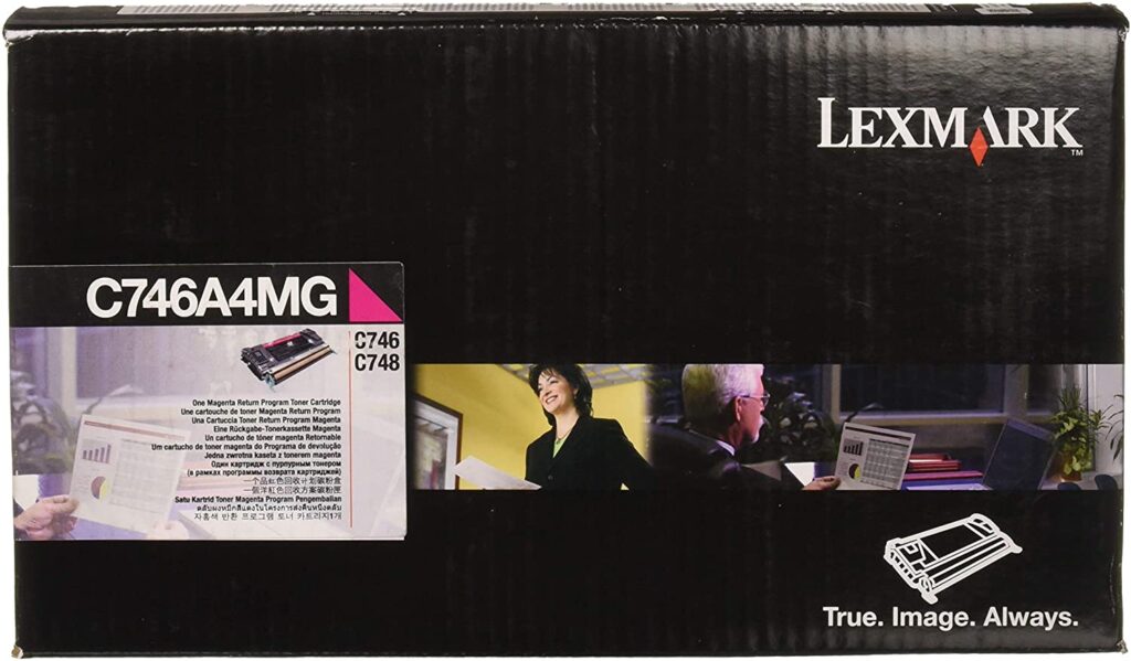 C746A4MG Magenta Toner Cartridge