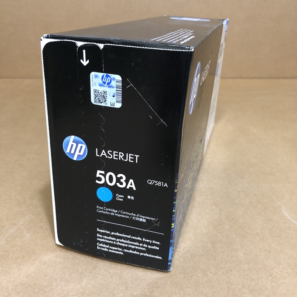 Q7581A (503A) Cyan Toner Cartridge