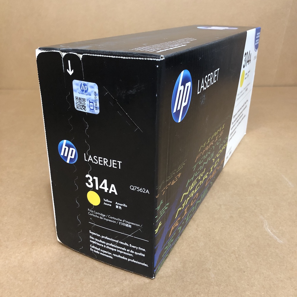 Q7562A (314A) Yellow Toner Cartridge