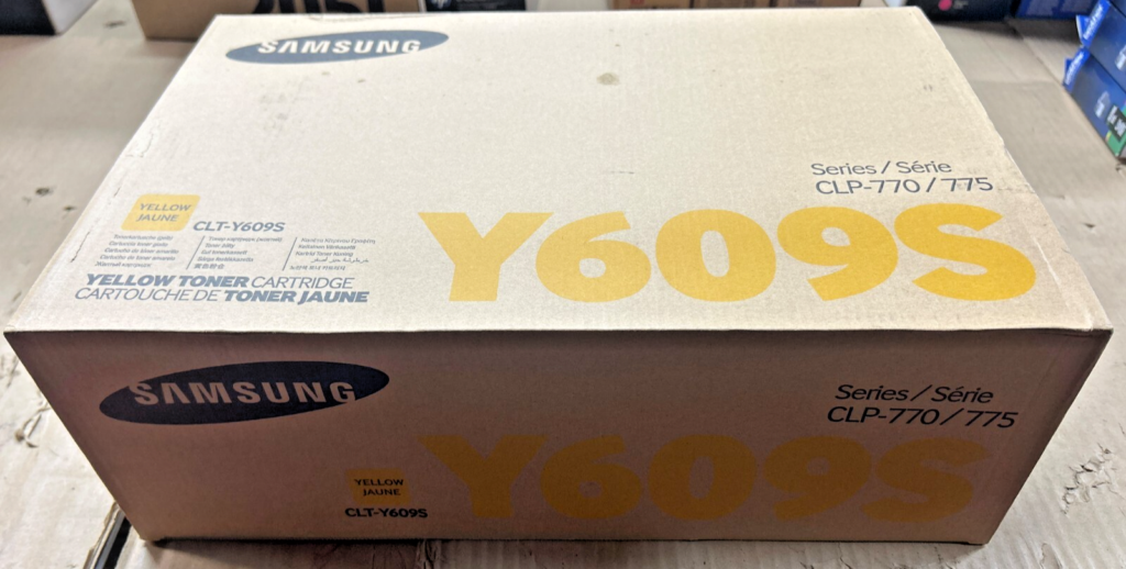 CLTY609S Yellow Toner